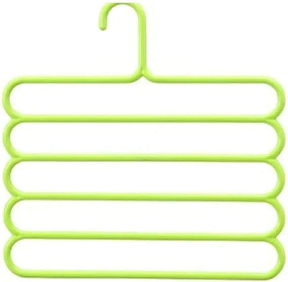 Plastic Five Layer Multii-purpose Clothes Hanger 5.00 AED