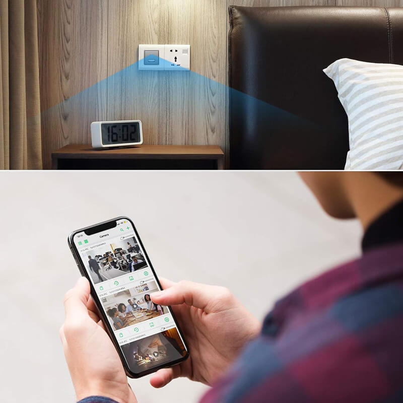 Mini Hidden Spy Charger Camera